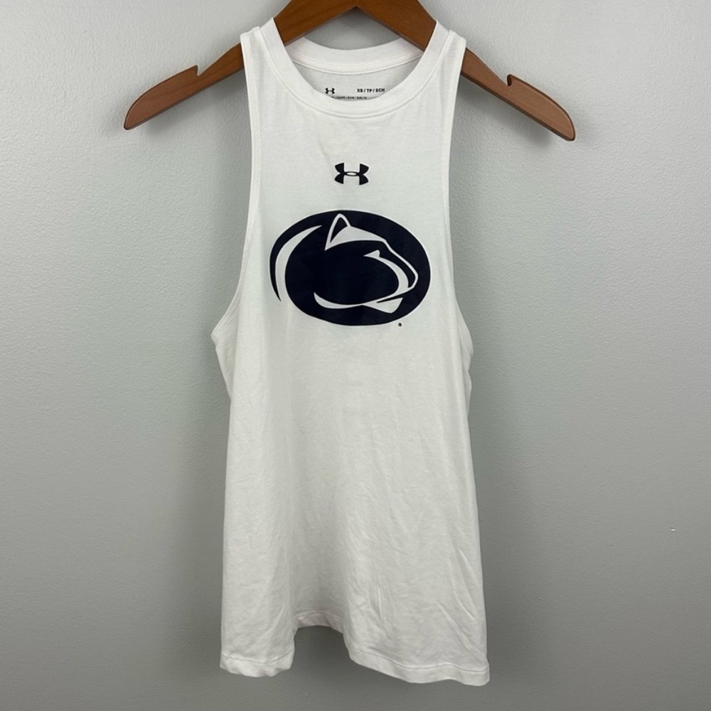 Under Armour Penn State Athletic Racerback Loose Tank Size XS
